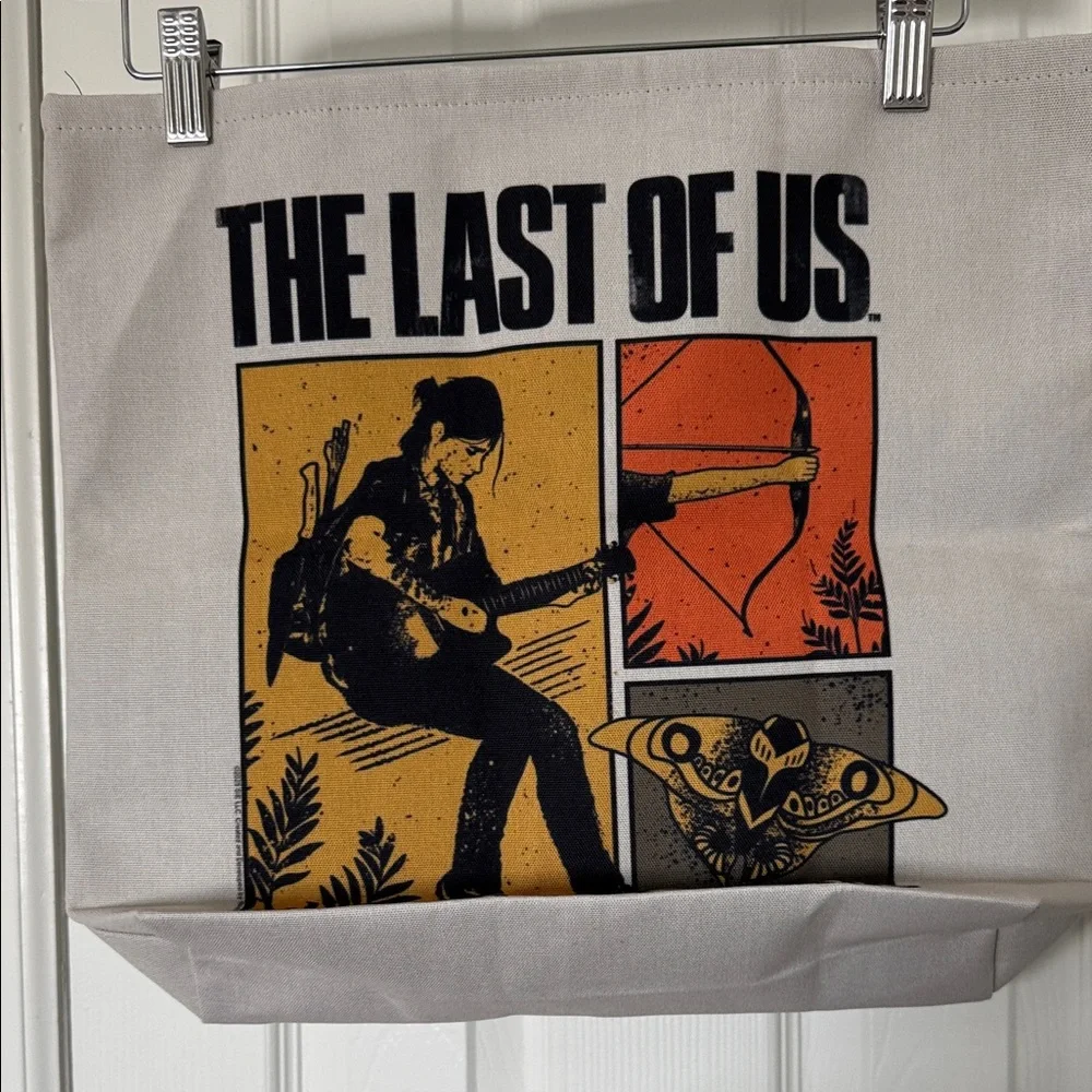 The Last of Us Ellie Nature Collage Video Game Tote Bag - Picture 4 of 7